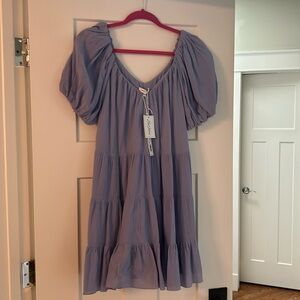 Rebecca Taylor periwinkle dress